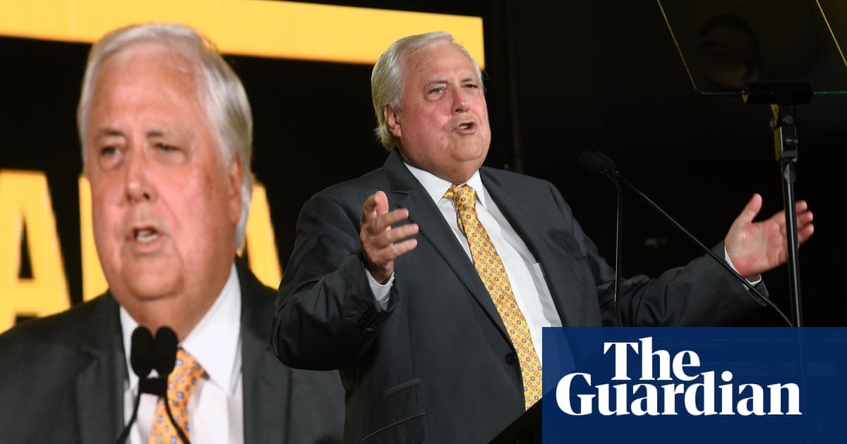 Clive Palmer’s party spent nearly $1.5m on election eve online ads amid blackout