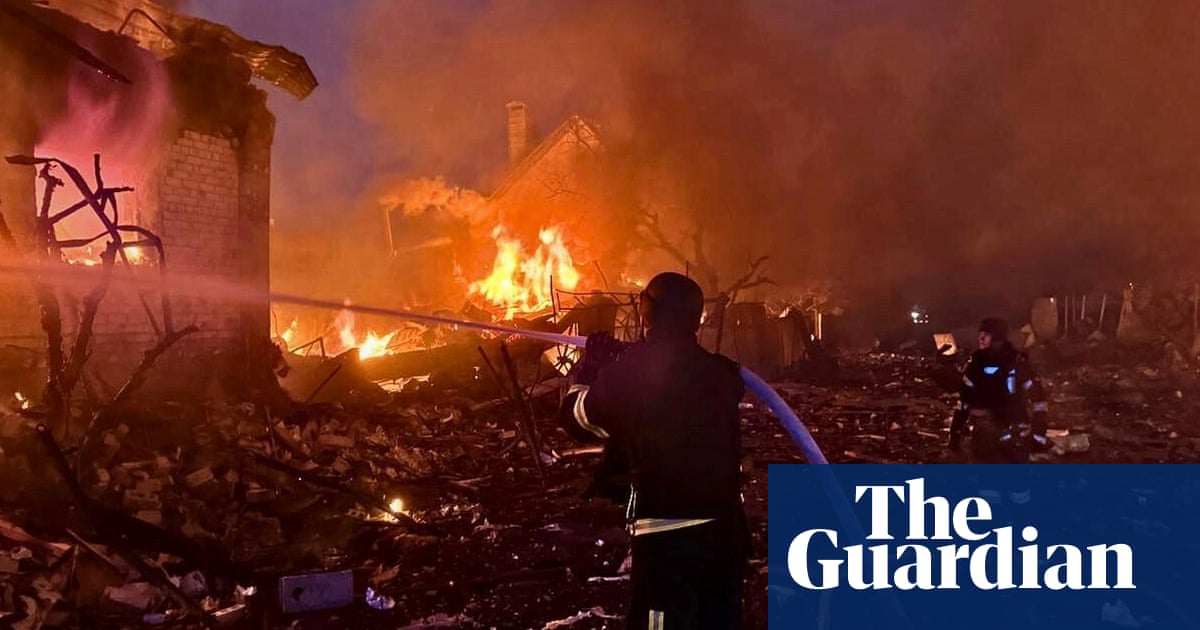 Deadly missile and drone strikes batter Kyiv for second night