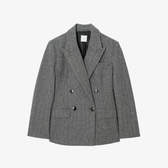John Lewis Herringbone wool blend blazer
