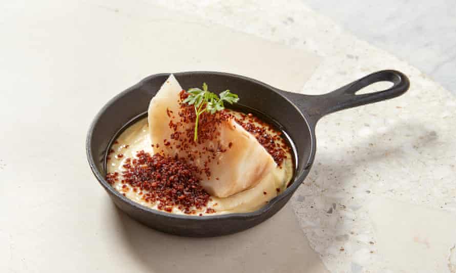 ‘Salt-baked into buttery softness’: celeriac.