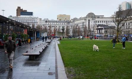 Piccadilly Gardens’ benches and grassy areas have become a magnet for homeless people and all-day drinkers.