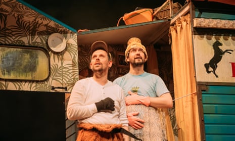 As engaging as it is funny … Andy Cannon and Andy Manley in Black Beauty. 