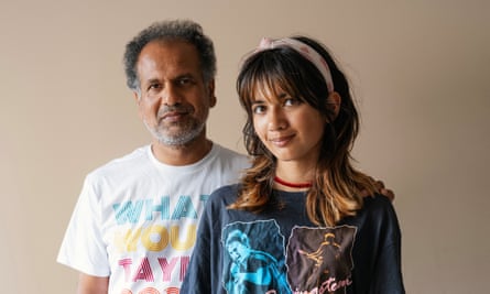 Sarfraz Manzoor and his daughter Leila