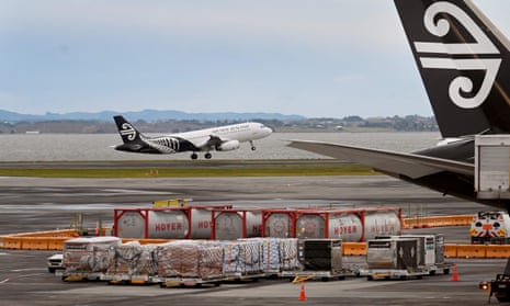 Air New Zealand has suspended all domestic flights in and out of Auckland for the rest of the day.