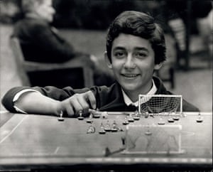 In 1979 the Subbuteo Table Soccer World Champion was 15-year-old Andrea Piccaluga from Pisa, Italy. He had never been beaten in international competition and accepted challenges from all-comers during his tour of 19 towns and cities throughout Britain. His index finger was insured for £25,000 by the Subbuteo Sports Games Ltd of Tonbridge.