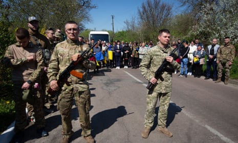 Farewell ceremony for Ukrainian soldier Yegor Bartosh in Kyiv.