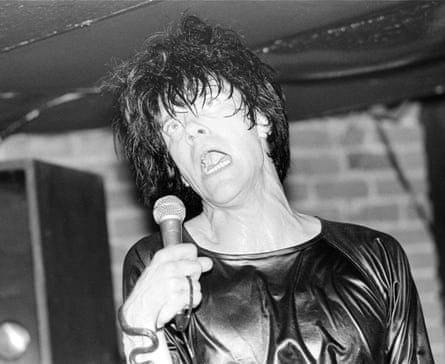 Lux Interior of the Cramps.