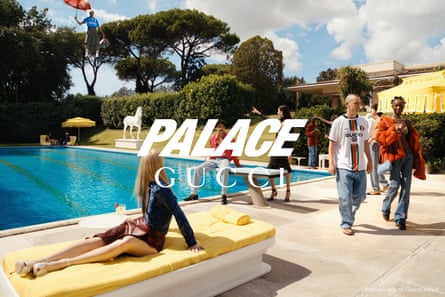 An image from the Palace Gucci collaboration.