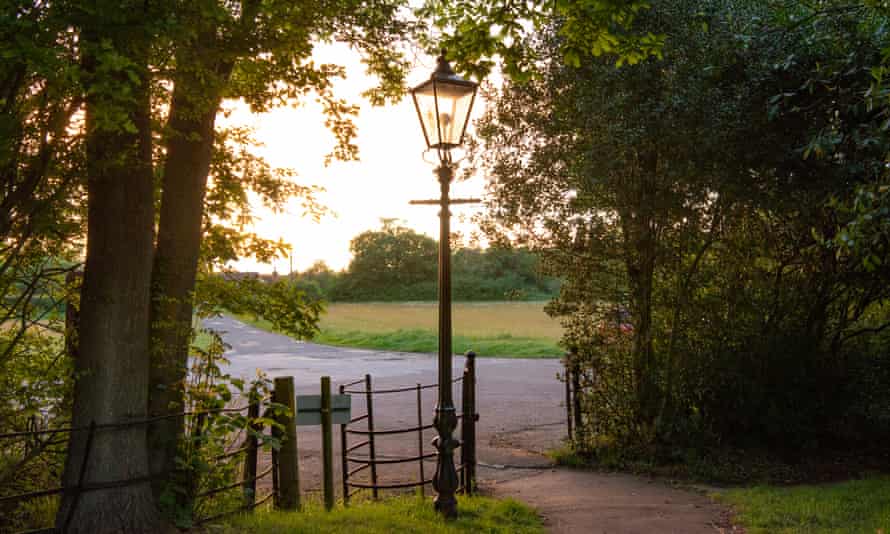 Entrance to St. Cosmus and St. Damian church in the village of Blean