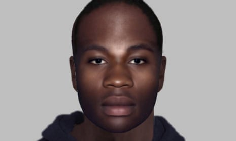 A computer-generated image of a man who was found dead in the undercarriage of a Tui flight from the Gambia to Gatwick.