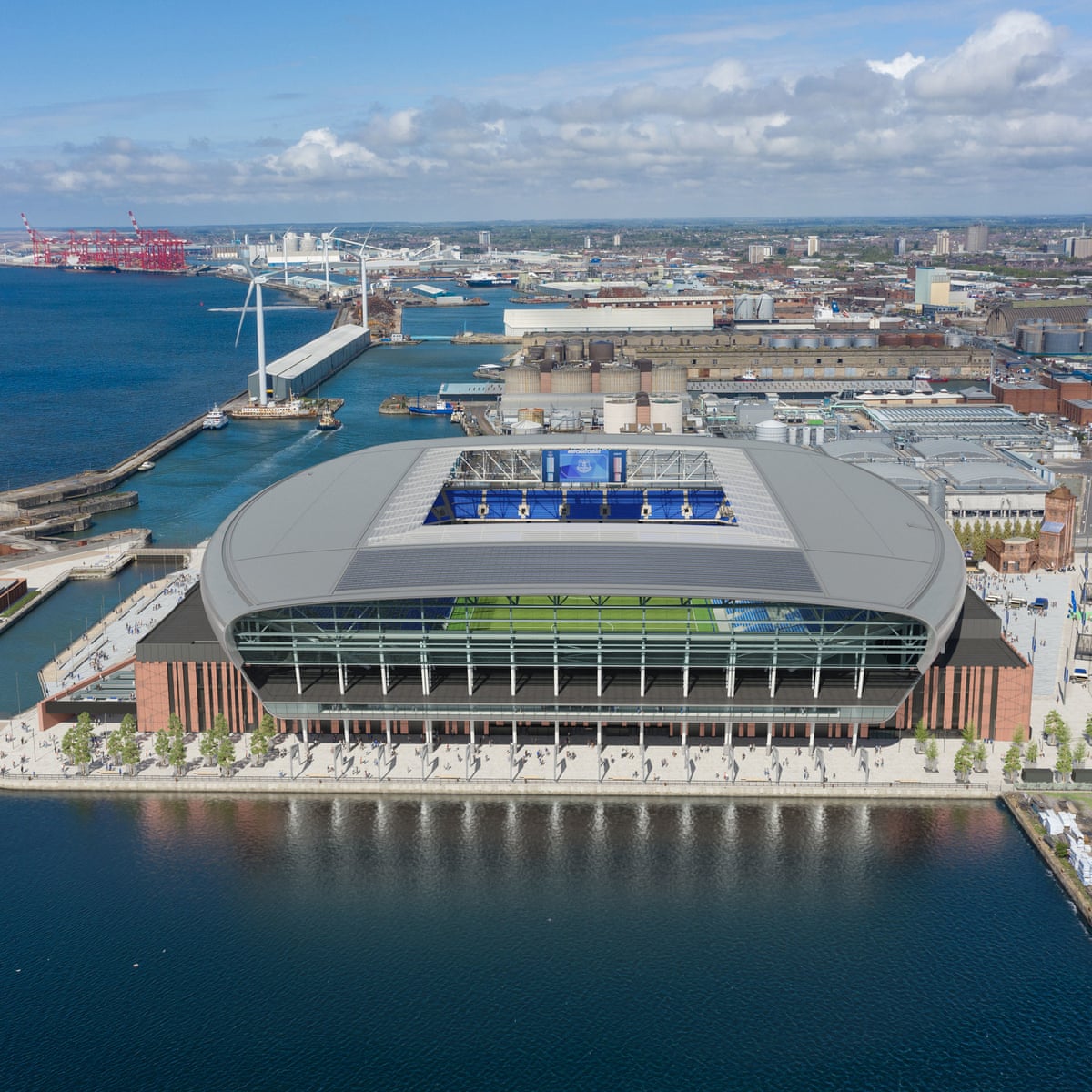Historic England Under Fire Over New Everton Stadium Objections Football The Guardian