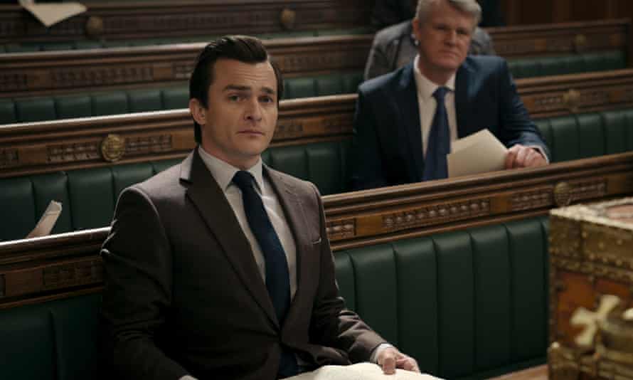 Rupert Friend in Anatomy of a Scandal.