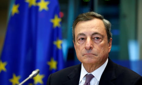Mario Draghi’s term as European Central Bank president will end at the end of October.