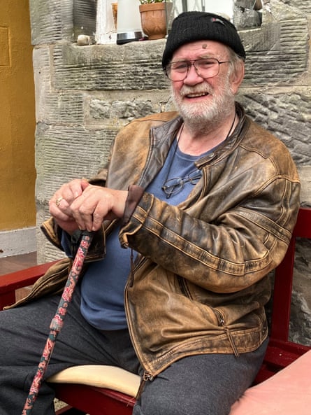 Dick Gaughan in February 2025