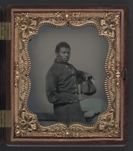 Unidentified African American soldier in Union uniform