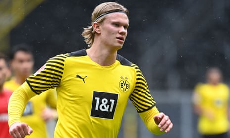 Erling Haaland has scored 57 goals for Borussia Dortmund since joining in January 2020.