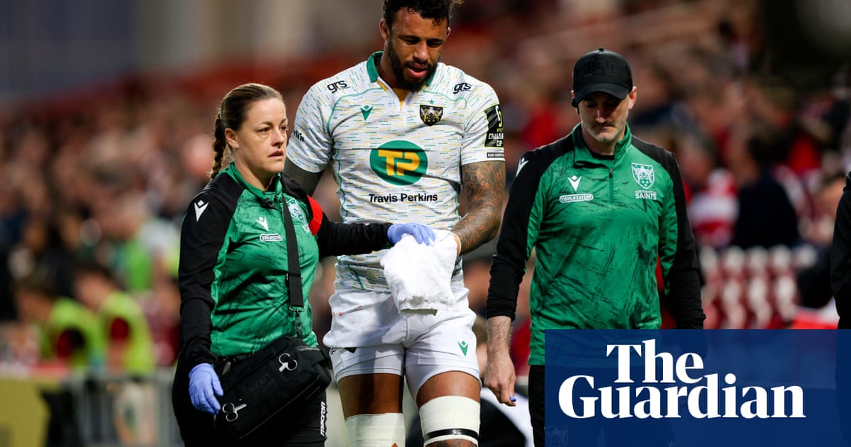 Courtney Lawes could miss rest of the season with ‘nasty’ hand injury