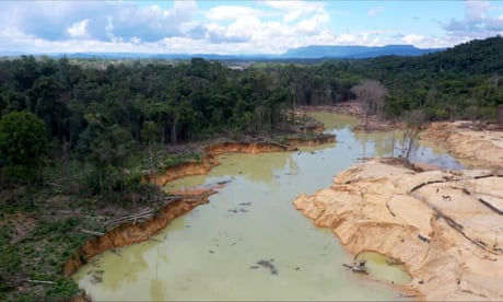 Brazil mining video - trail for loop