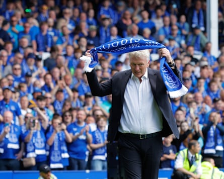 David Moyes after Everton’s last match at Goodison Park