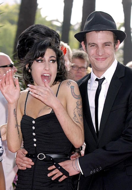 Turbulent relationship … Amy Winehouse and Blake Fielder-Civil in 2007.