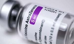A vial of the AstraZeneca Covid-19 vaccine.