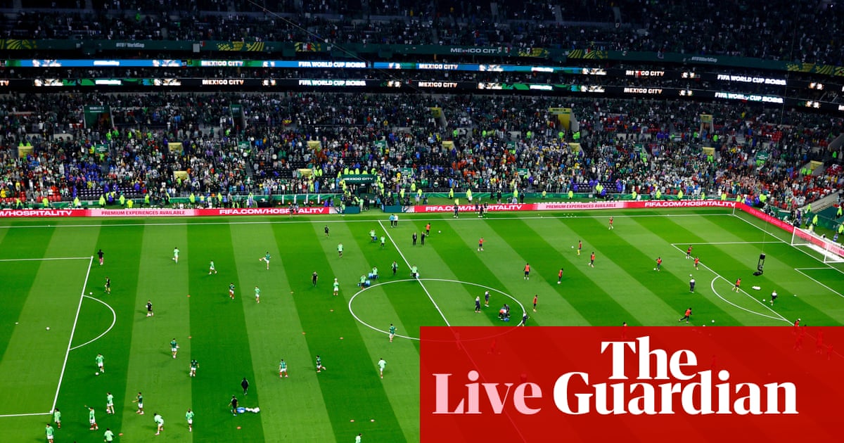 Mexico v Ecuador: World Cup 2026 last 32 match delayed by storm – live
