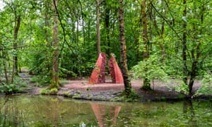 Threshold by Natasha Rosling part of the Forest of Dean Sculpture Trail