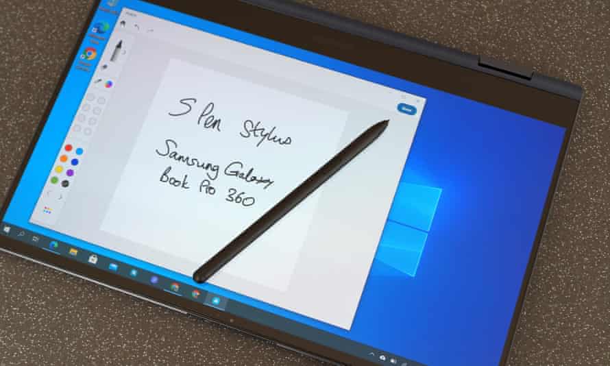 Samsung Galaxy Book Pro 360 Review Flexible Laptop With Beautiful Oled Screen Samsung The Guardian Samsung Galaxy Book Review 2022
