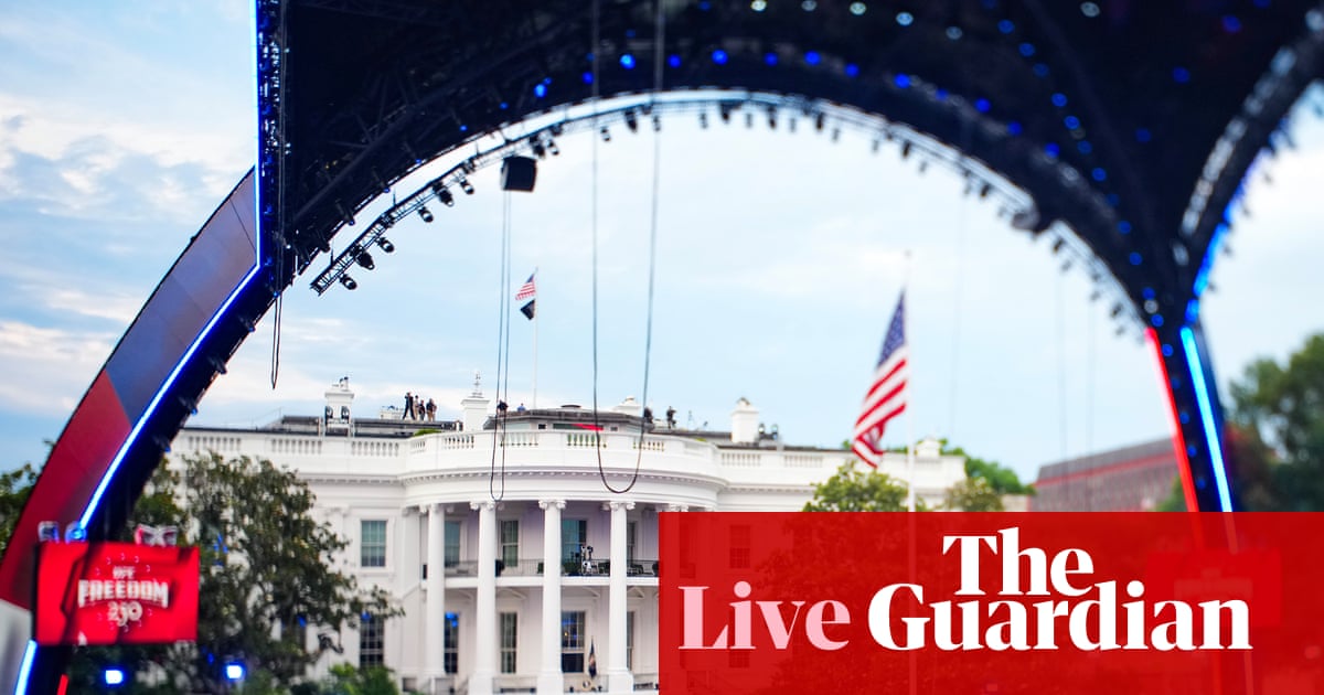 UFC Freedom 250: White House hosts MMA card for Trump’s 80th birthday – live updates