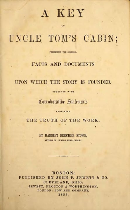 A Key to Uncle Tom’s Cabin Book (Library of Congress) by Harriet Beecher Stowe