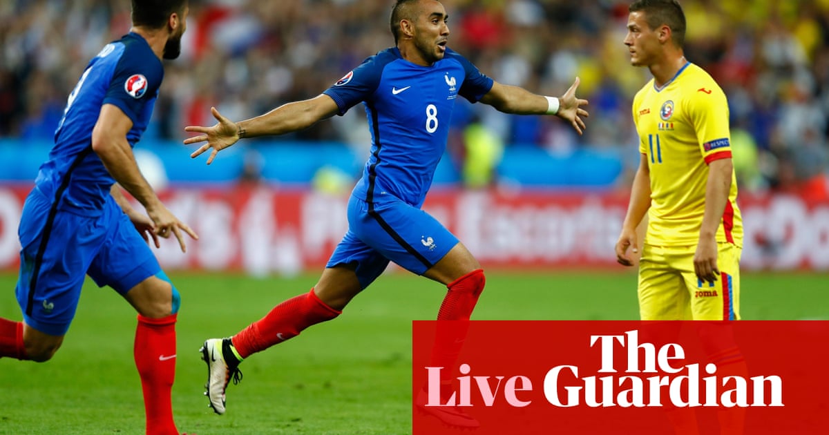 France 2 1 Romania Euro 16 Opening Game As It Happened Football The Guardian France 2 1 Romania Euro 16 Opening Game As It Happened Football The Guardian