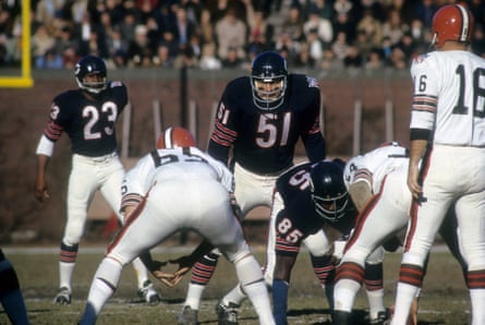 Dick Butkus played for the Bears from 1965 through 1973.