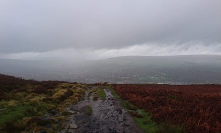 The view from Bingley Moor.