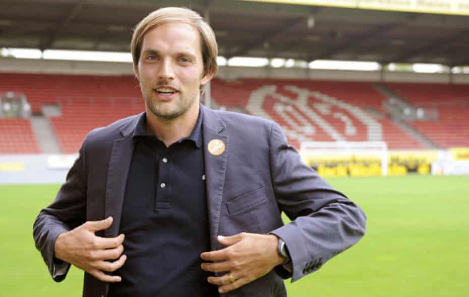 Thomas Tuchel after being appointed as Mainz’s manager in 2009.