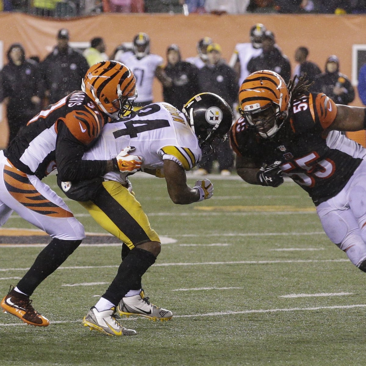 Nfl Playoffs Pittsburgh Steelers 18 16 Cincinnati Bengals As It Happened Sport The Guardian