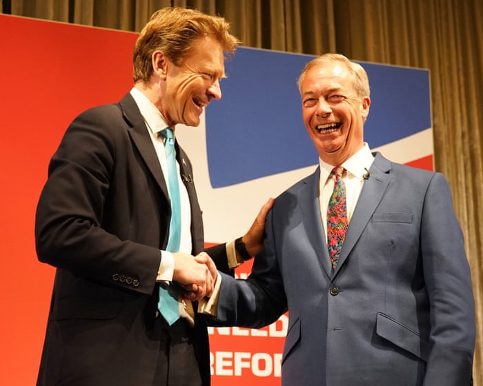 Reform deputy leader dismisses claims of Farage’s past racism as new witnesses come forward
