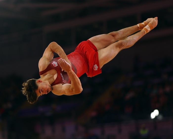 Commonwealth Games 2026: men’s gymnastics team final, first swimming golds – live