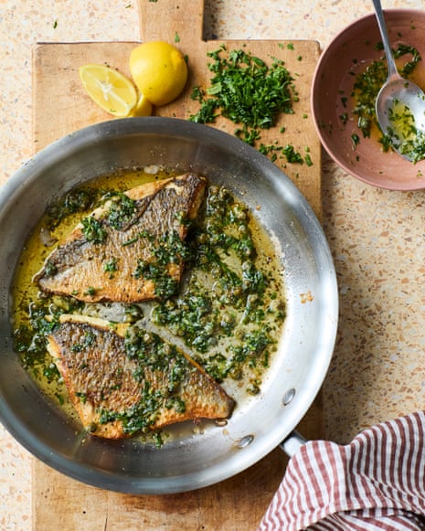 With Lemon Caper Sauce Tuna Steak Dinner Georgina Hayden's Recipe