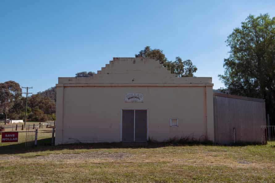 The memorial hall in Wollar, NSW.