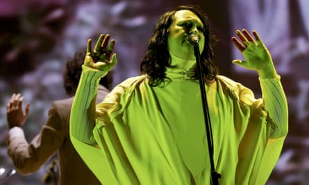The artist performs at Primavera Sound Festival, Barcelona, on 28 May 2015.