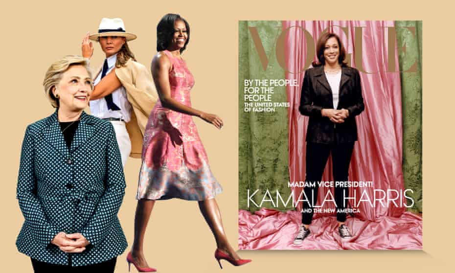 Kamala Harris And Why Politicians Can T Resist Vogue Though It Always Ends In Tears Fashion The Guardian