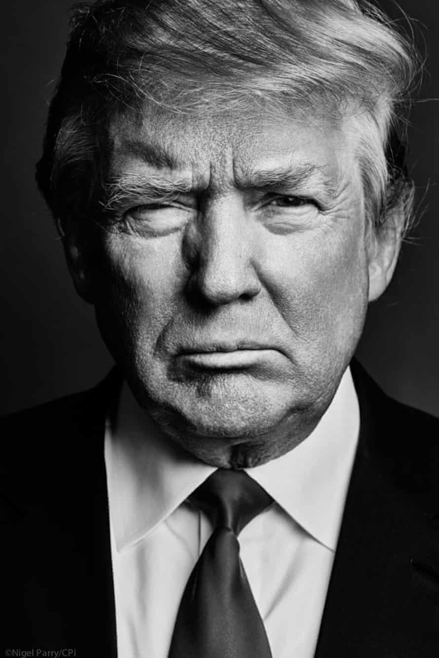 Donald Trump portrait for Esquire, 2015.