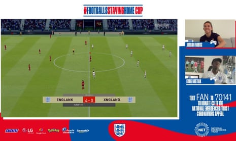 All-England player Fifa tournament on 10 April as players come together to do battle from the comfort of their own homes as part of the FA’s #FootballsStayingHome initiative