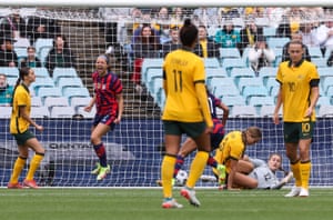 Australia 0-3 USA: international women’s football friendly – as it happened - The Guardian 4 Matildas