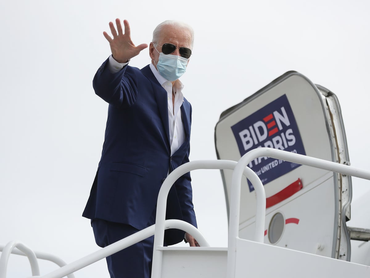 Joe Biden And Kamala Harris Flew With People Who Tested Positive For Covid 19 Us News The Guardian