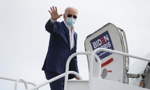 Joe Biden And Kamala Harris Flew With People Who Tested Positive For Covid 19 Us News The Guardian