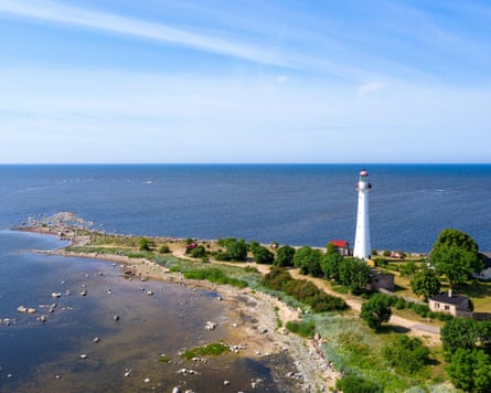 The lighthouse on Kihnu