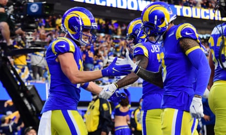 Rams set up home Super Bowl in LA after narrow NFC championship win over 49ers | NFL | The Guardian