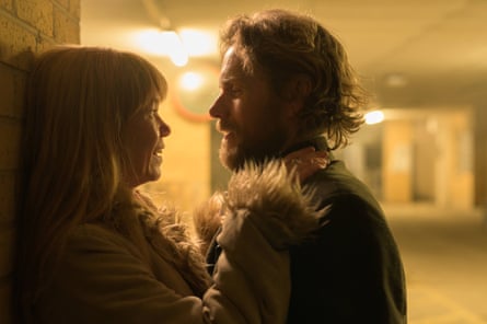‘Many people watching will recognise this kind of relationship’ … Maxwell Martin and Evans in Until I Kill You.