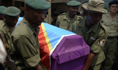 Funeral of Ranger Kasereka Kipako